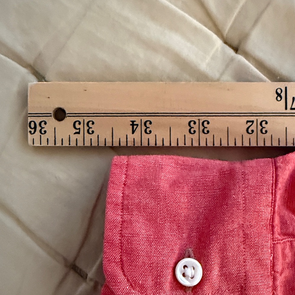 Sid Mashburn Red Button-Up Shirt - Picture 6 of 6
